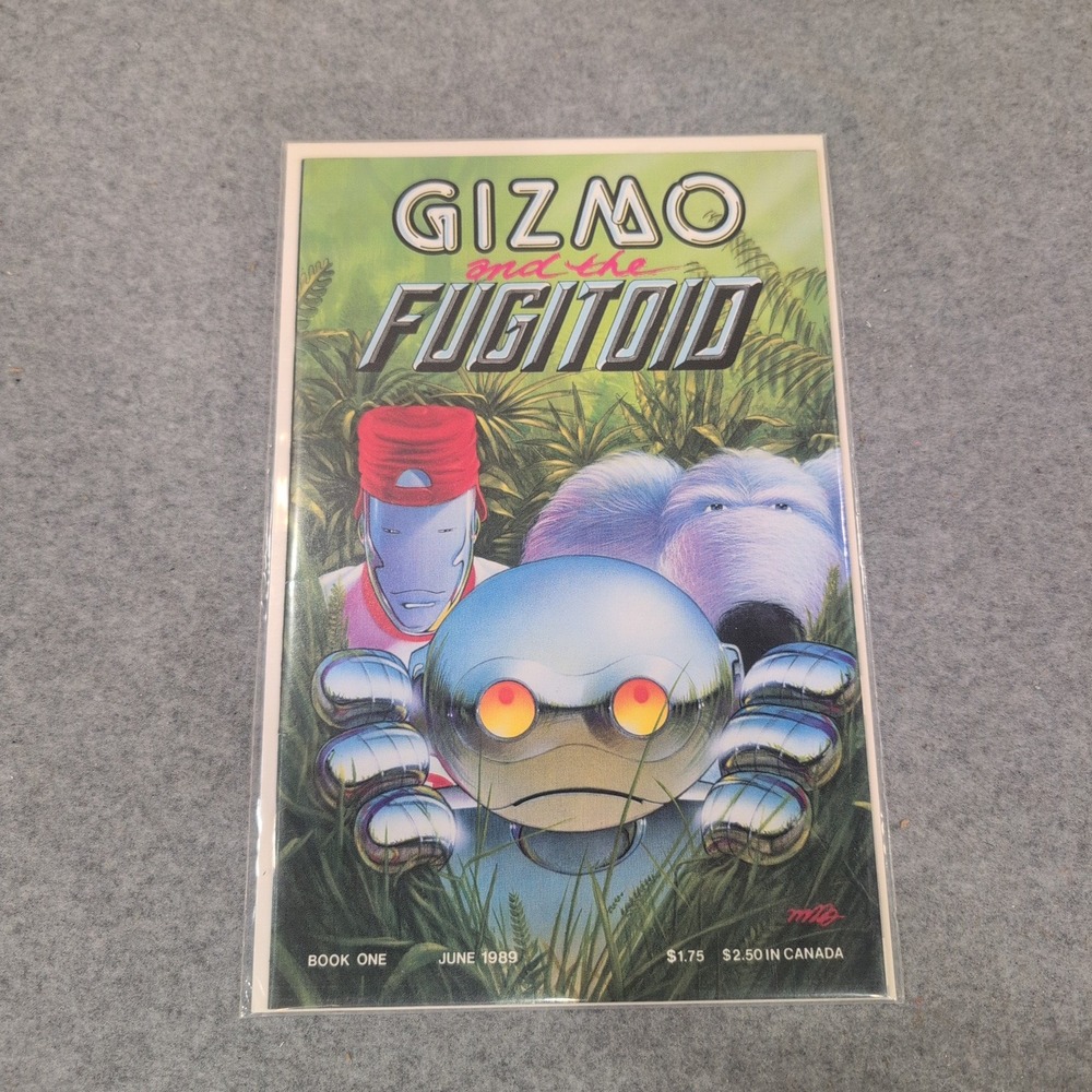 Gizmo and the Fugitoid Book One June 1989 Mirage Studios Michael Dooney TMNT